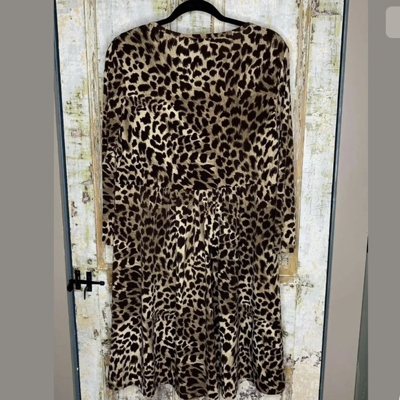 Michael Kors Womens Dress Size Large Leopard Print - Picture 5 of 6